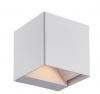 Celes Coastal Polycarbonate White Square Up & Down Wall Light